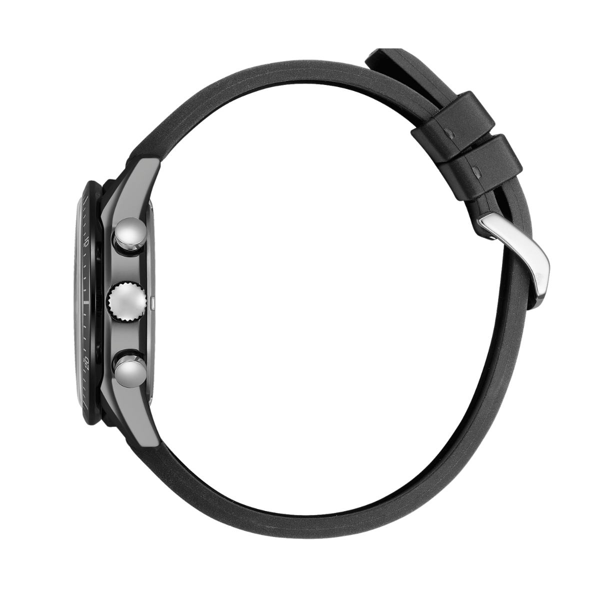 Citizen Eco-Drive Chronograph Black Rubber CA4625-02H