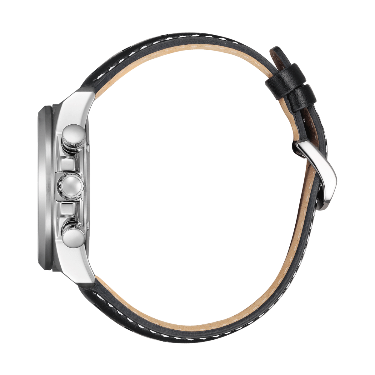 Citizen Eco-Drive Chronograph White Leather CA4640-09A