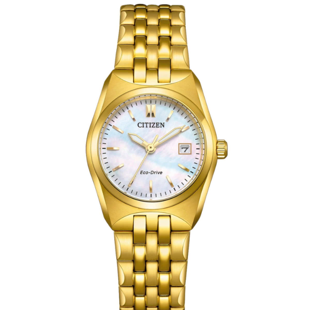 Citizen Eco-Drive Women White Dial Watch EW2293-56D
