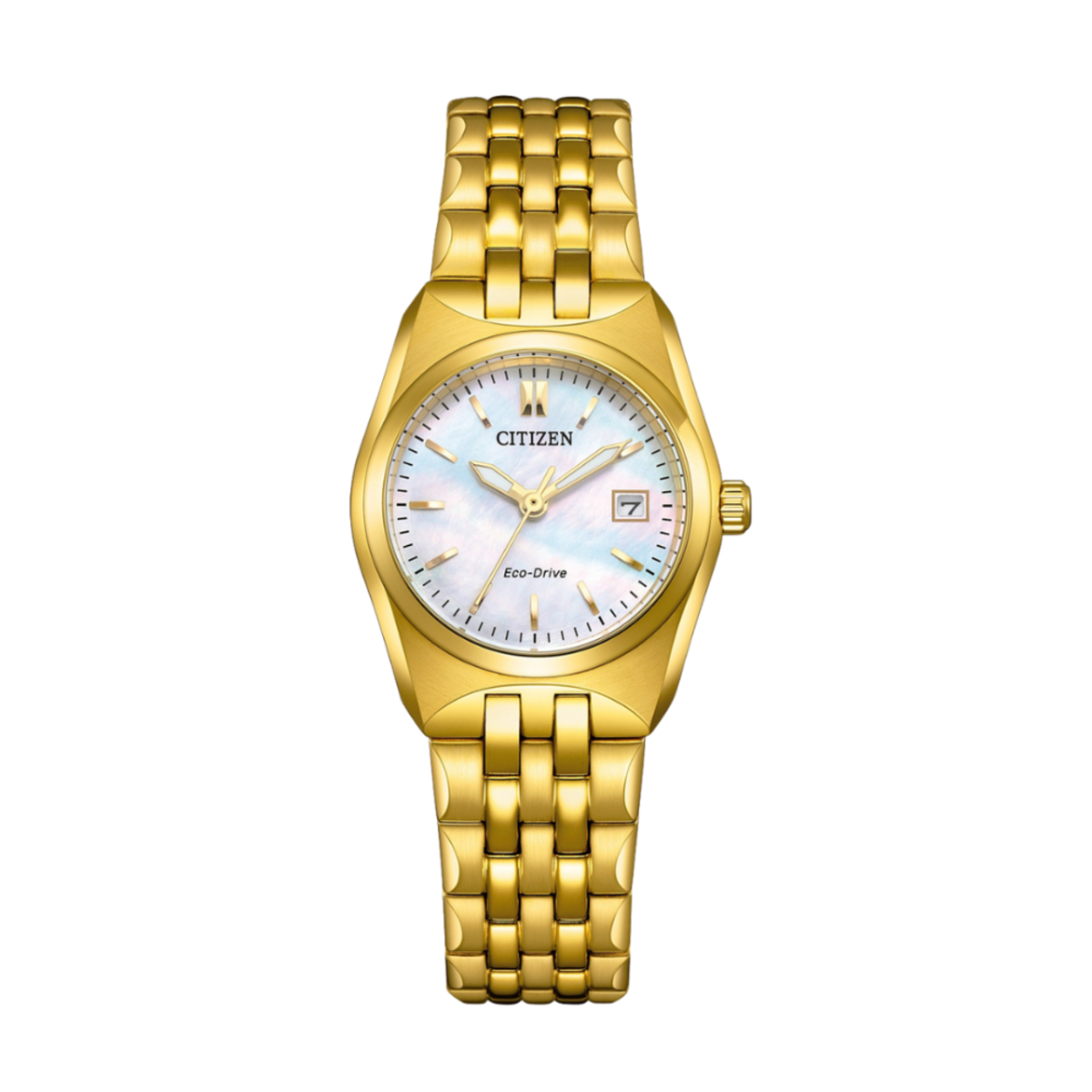 Citizen Eco-Drive Women White Dial Watch EW2293-56D