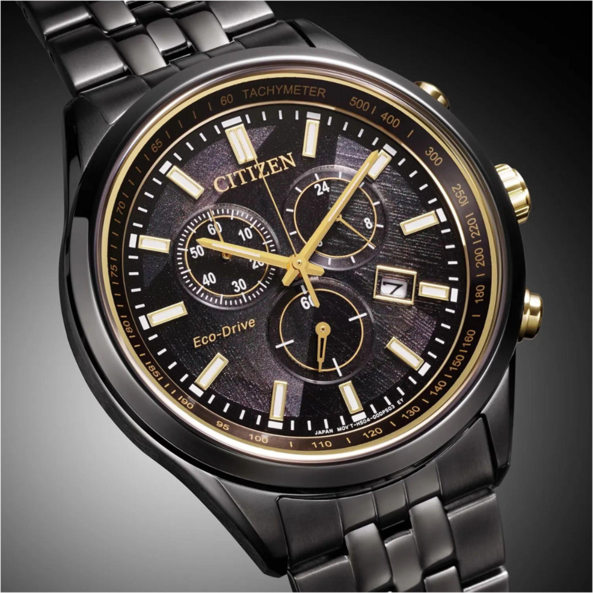 Citizen Classic Chronograph "Light In Black" Limited Edition Watch  AT2576-68E