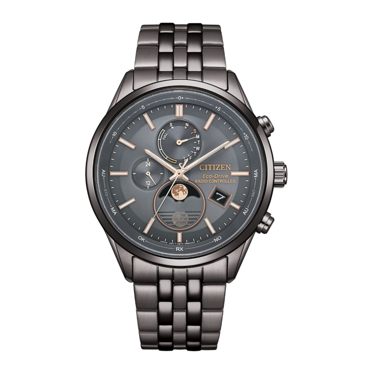 Citizen Eco-Drive x Radio-Controlled Moon Phase BY1037-51H