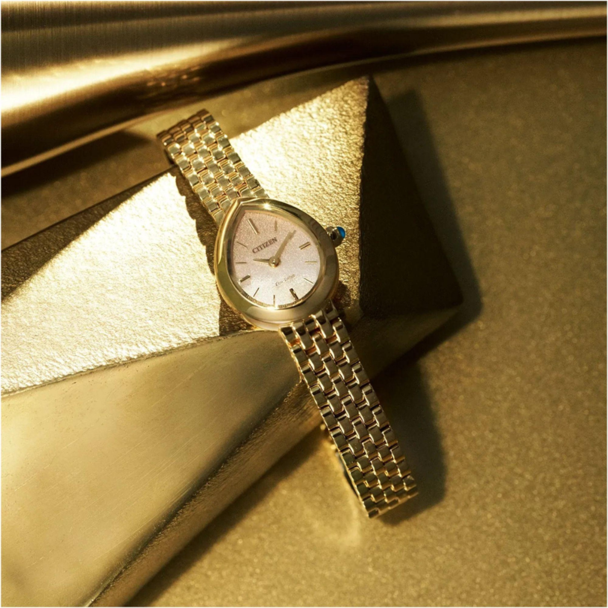 Citizen L | Rainell Eco-Drive Gold Tone Women's Watch EX1552-59A