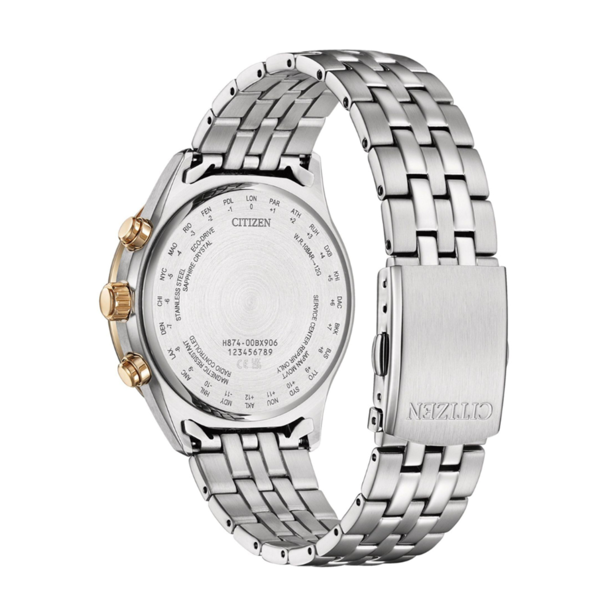 Citizen Eco-Drive Radio-Controlled Moon Phase Men's BY1034-59A Watch