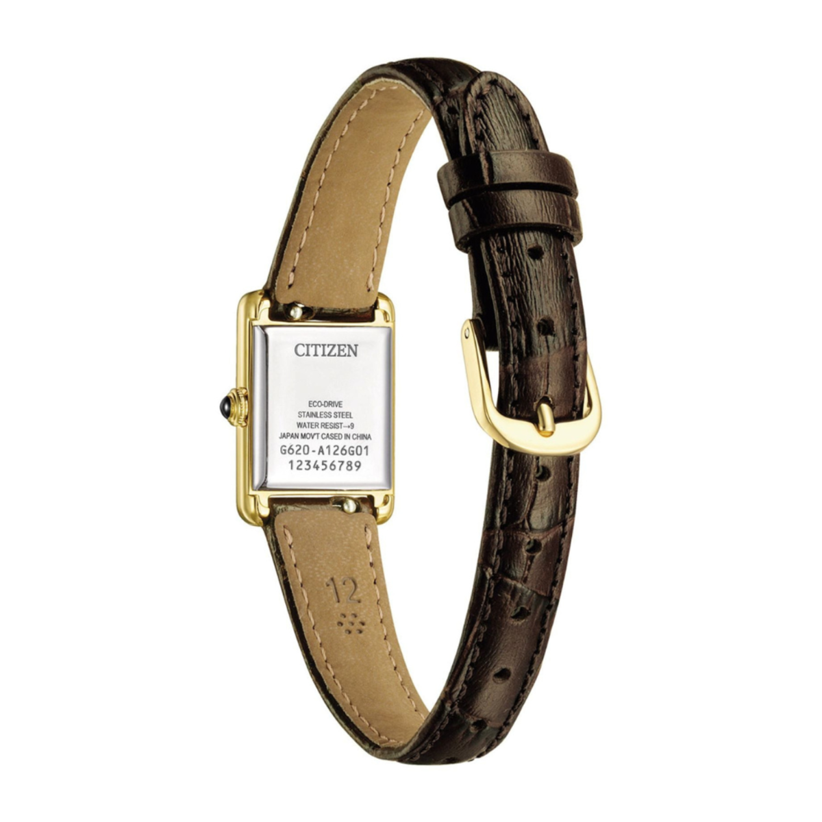 Citizen Fio Roma Eco-Drive Classic Rectangle | EG2797-13A