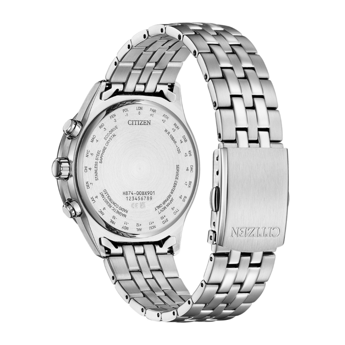 Citizen Tsuki-yomi BY1030-50E | Eco-Drive Radio-Controlled Moon Phase