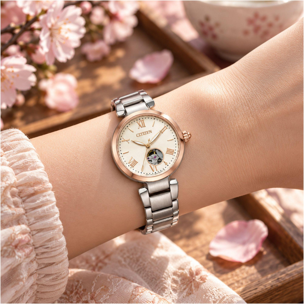 Citizen General Open-Heart Automatic Women's PR1054-67A Watch