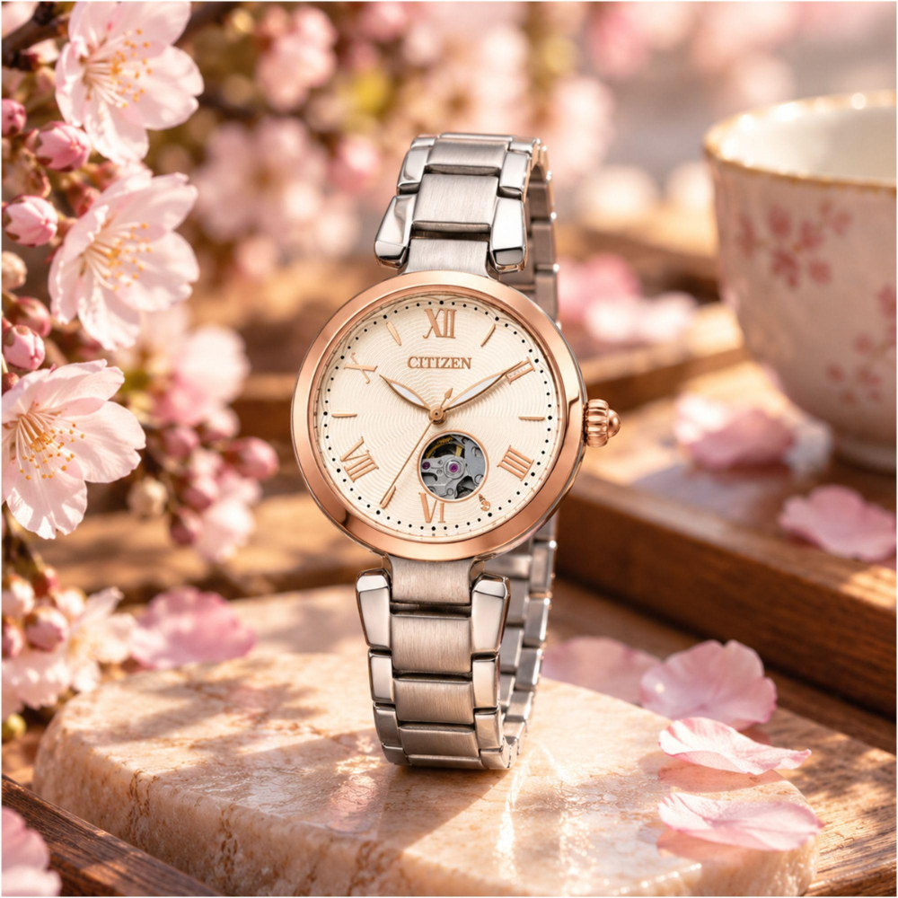 Citizen General Open-Heart Automatic Women's PR1054-67A Watch