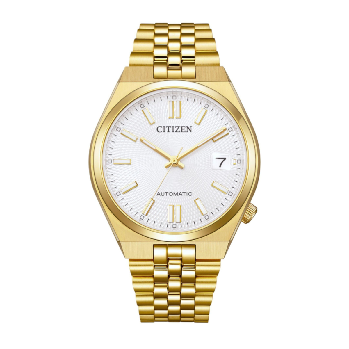Citizen General | Mini Tsuyosa 60 Automatic Gold Tone Watch NK0032-56A