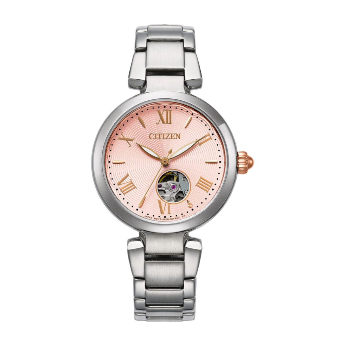 Citizen General Automatic Open-Heart Women's PR1050-68W Watch