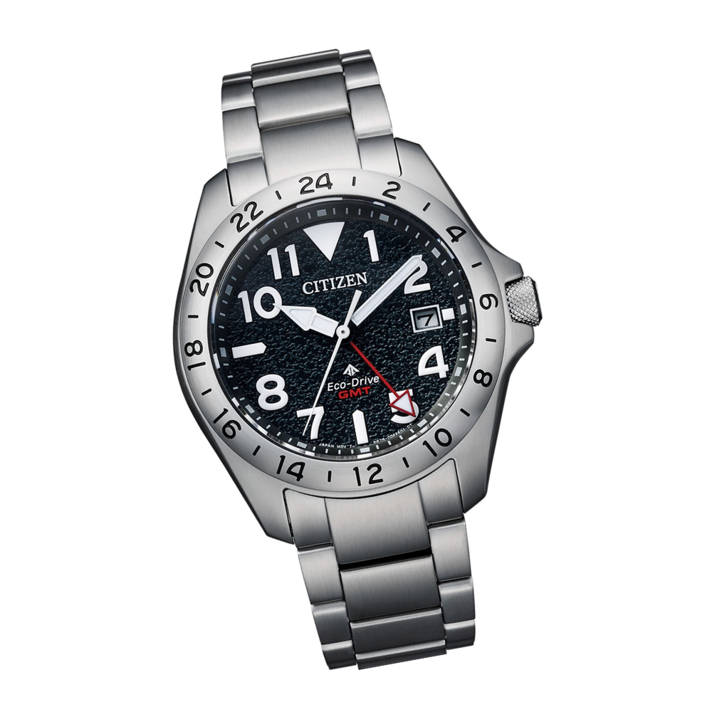 Citizen Promaster Land GMT Black Dial Men's Watch BJ7150-50E