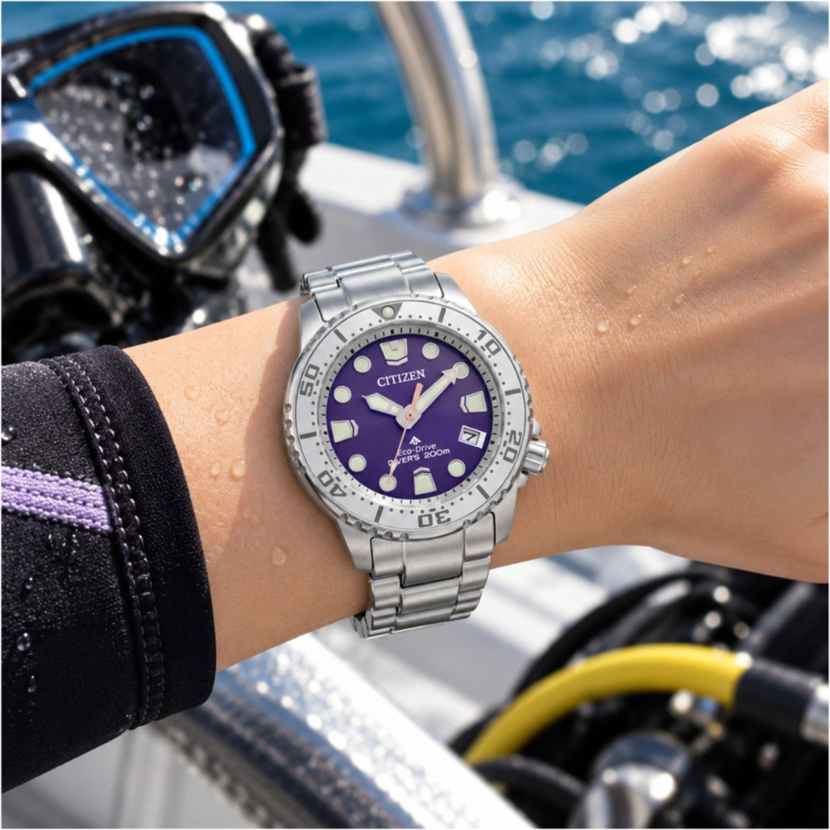 Citizen Promaster Mini Marine Eco-Drive Women's EO2027-50X Watch