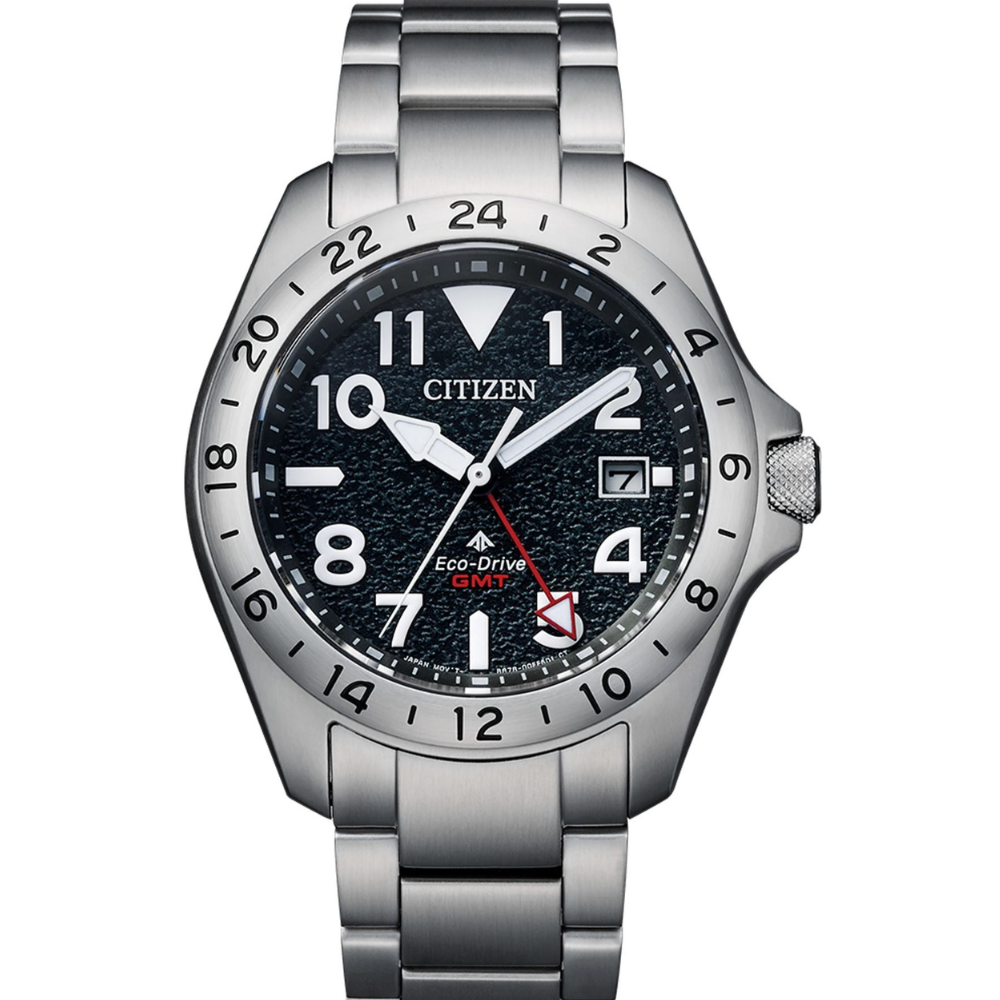 Citizen Promaster Land GMT Black Dial Men's Watch BJ7150-50E