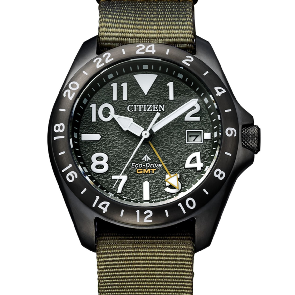 Citizen Promaster Land GMT Green Dial BJ7155-05X Watch