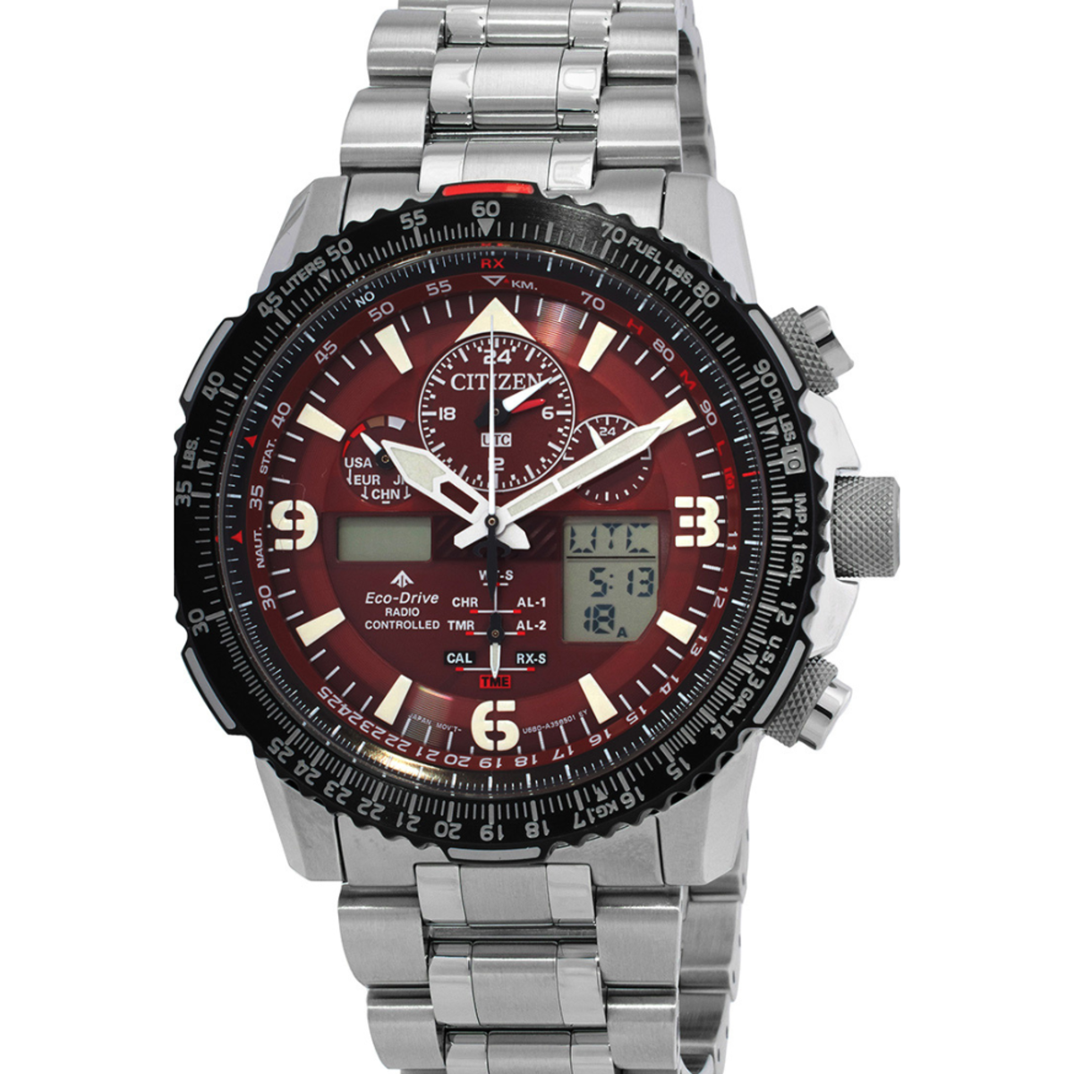 Citizen Promaster Skyhawk A-T Men’s Red Dial Special Edition JY8086-89X