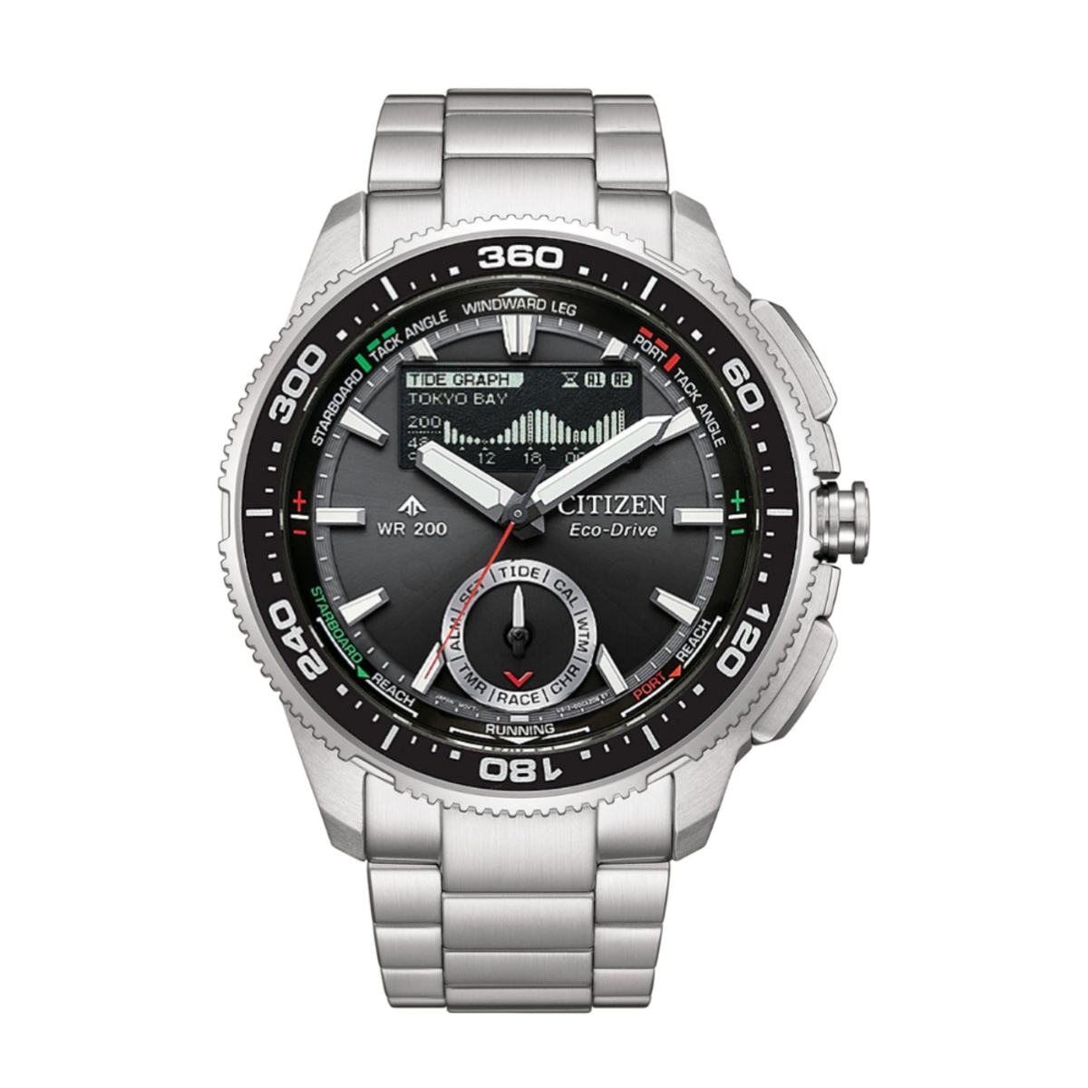 Citizen Promaster Wave Tracker Eco-Drive Combination Watch JV3001-53E