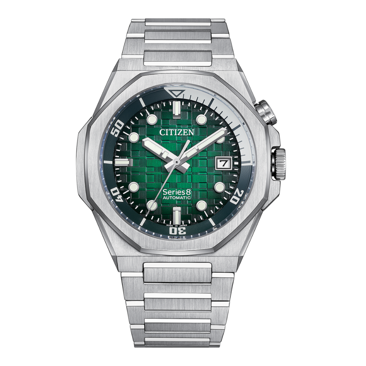 Citizen NB6060-58X Series 8 Automatic Green Dial Watch