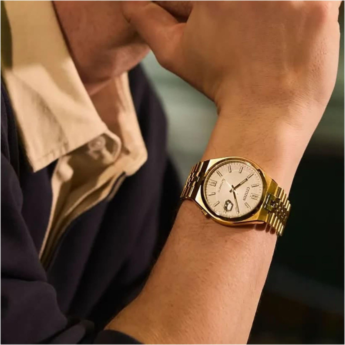 Citizen General | Tsuyosa 60 Automatic Gold Tone Watch NK0022-50A