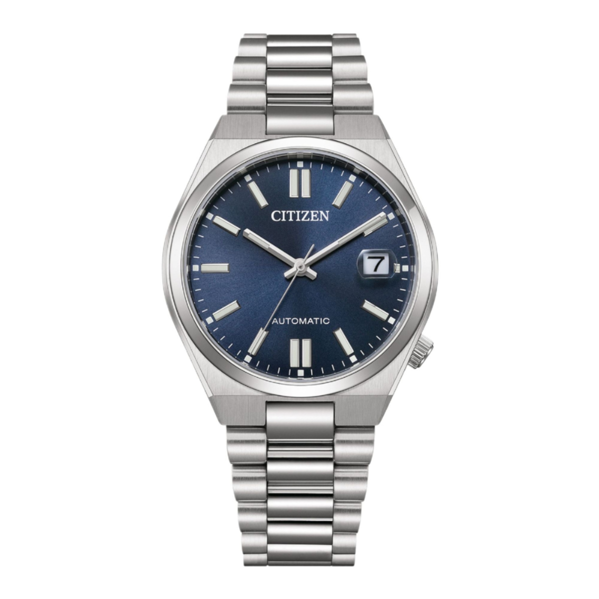 Citizen Automatic Tonneau Watch NJ0200-50M with Blue Dial