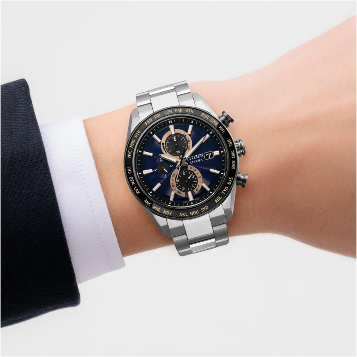 Citizen Attesa x Radio-Controlled Chronograph AT8297-51L Watch