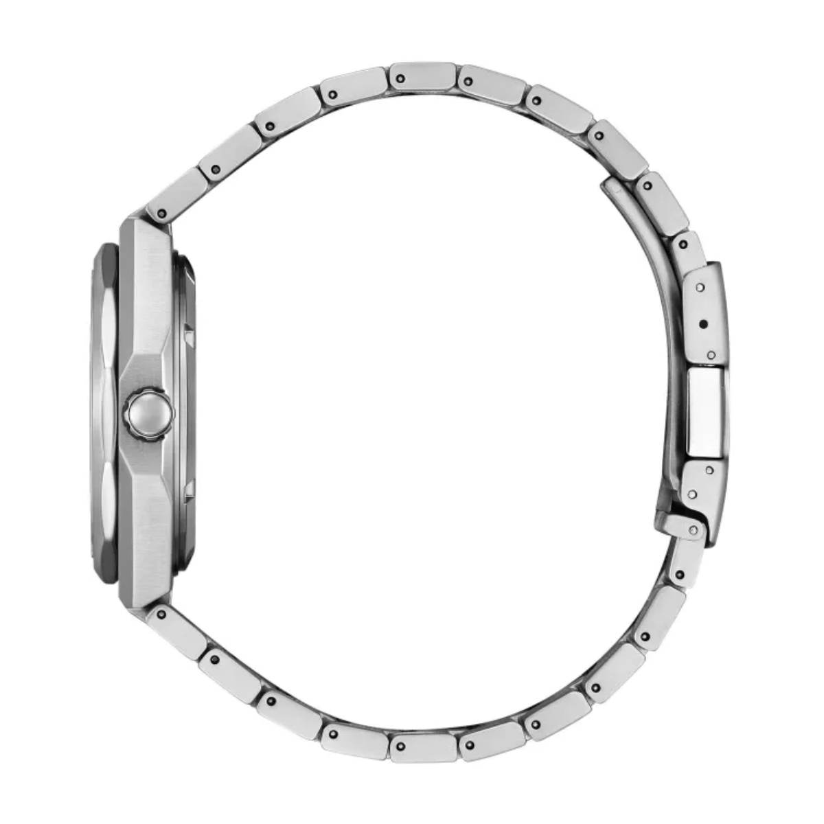 Citizen Zenshin 60 Mechanical NK5020-58P Super Titanium Ivory Dial Mens Watch