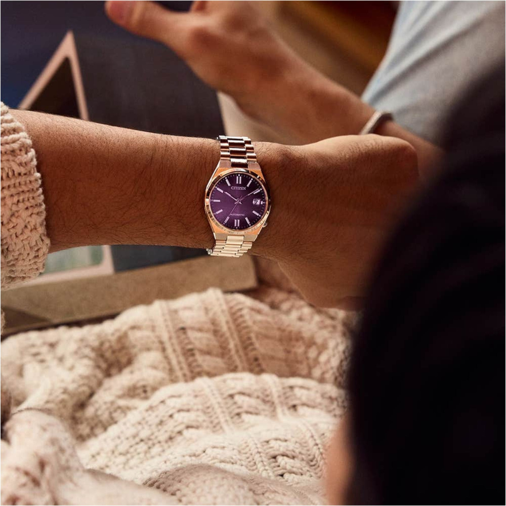 Citizen "Mini Tsuyosa" Automatic Tonneau Watch NJ0200-50W