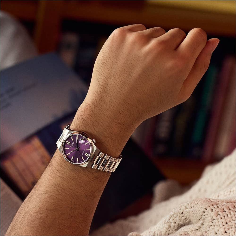 Citizen "Mini Tsuyosa" Automatic Tonneau Watch NJ0200-50W