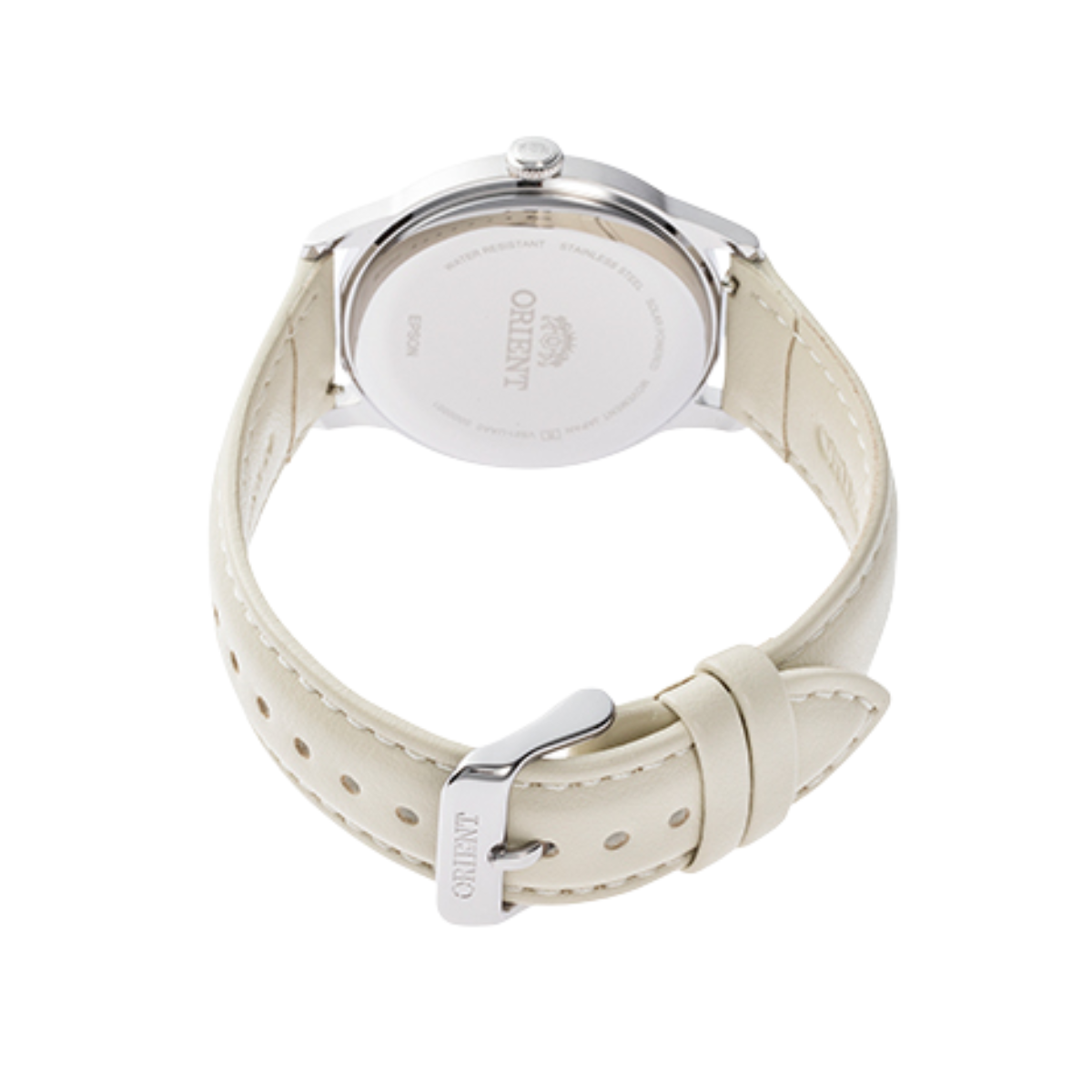 Orient Bambino 38MM RA-WK0002E Classic Quartz Pale Green Dial Leather Watch