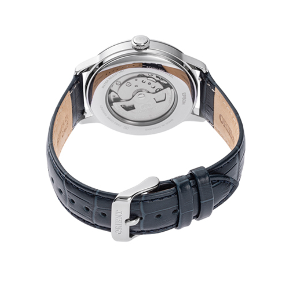 Orient Bambino Sun & Moon RA-AK0806L 75th Anniversary Mechanical Leather Watch