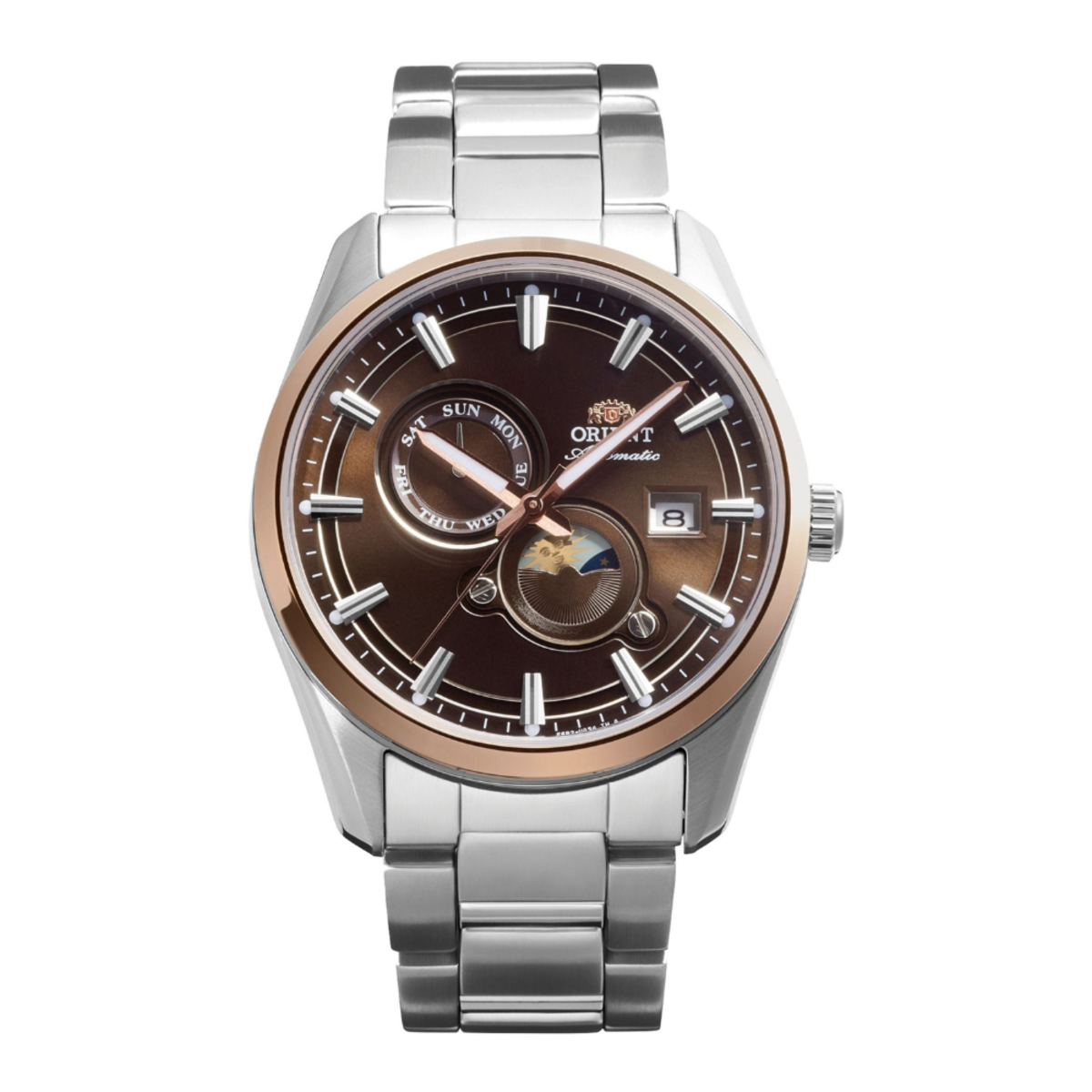 Orient Stretto Sun and Moon RA-AK0313Y Automatic Watch