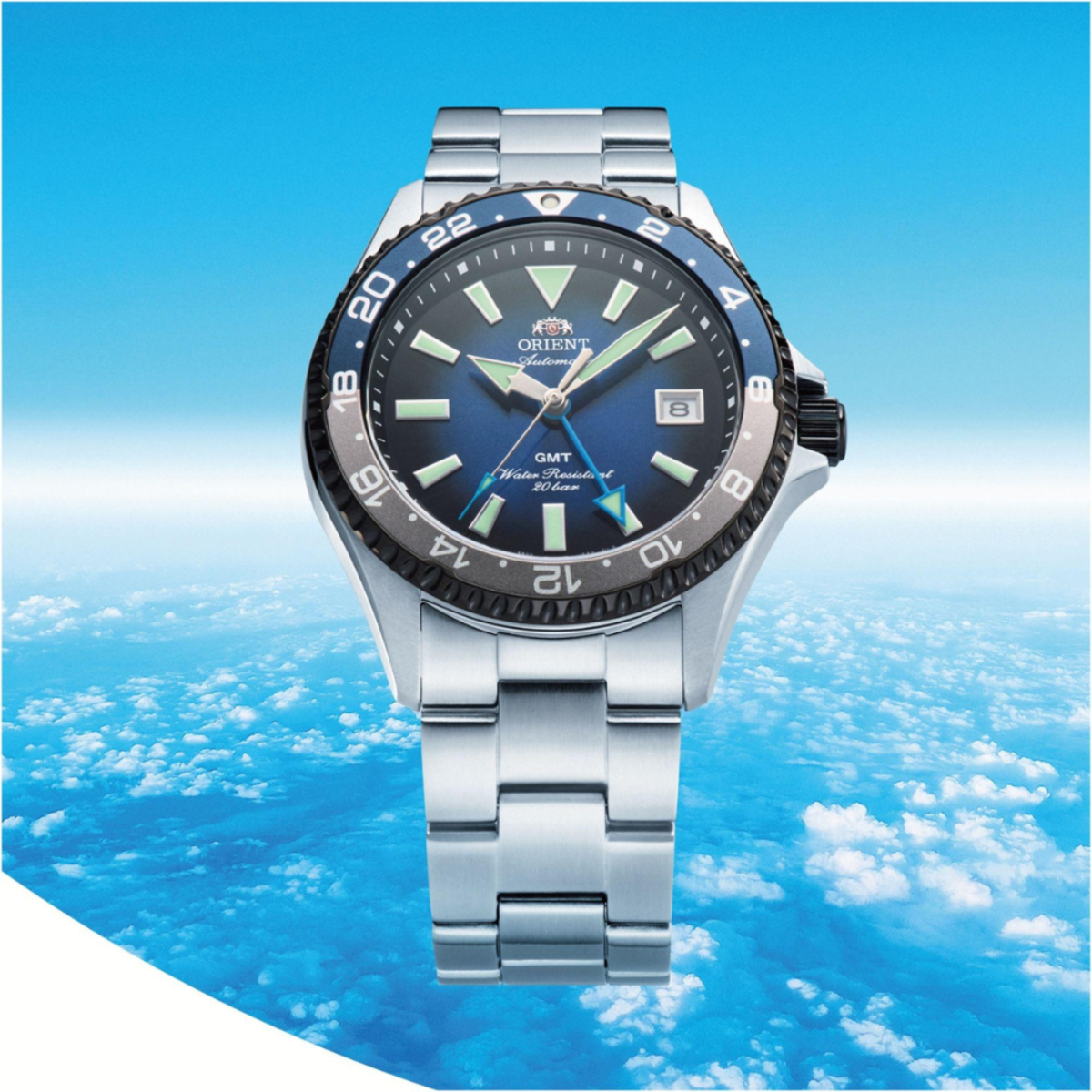 Orient Mako GMT Limited Edition Mens Watch RA-BC0005L