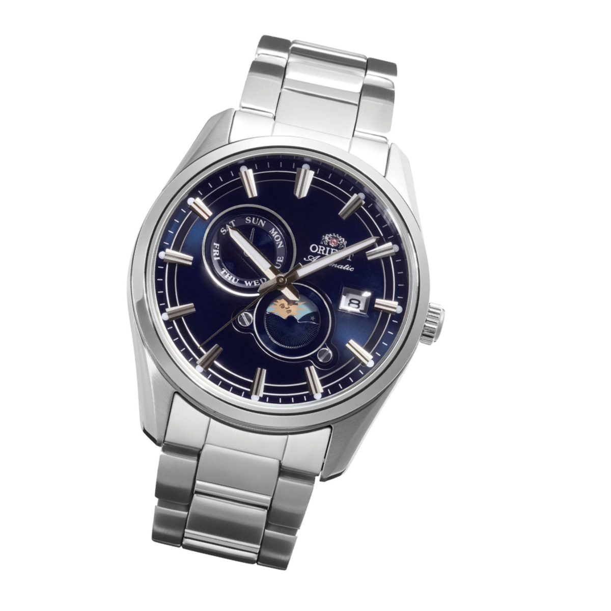 Orient Contemporary "Stretto" Sun and Moon Automatic RA-AK0315L Watch