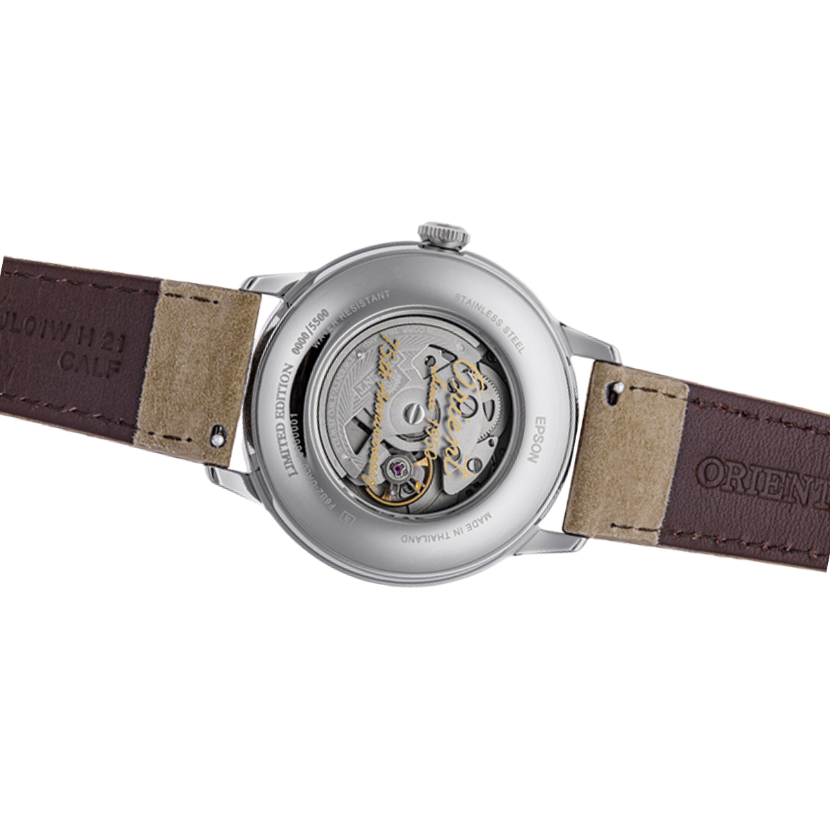 Orient Bambino Sun Moon RA-AK0808S Limited Edition 75th Anniversary Mens Watch