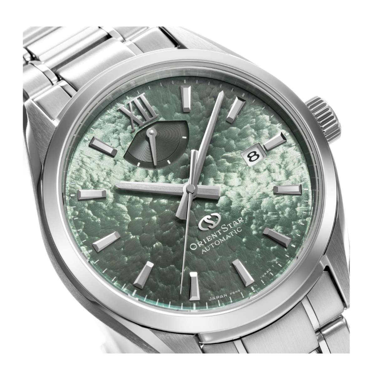 Orient Star M34 F8 Date Viridian Starfall Automatic Watch RE-BX0006E