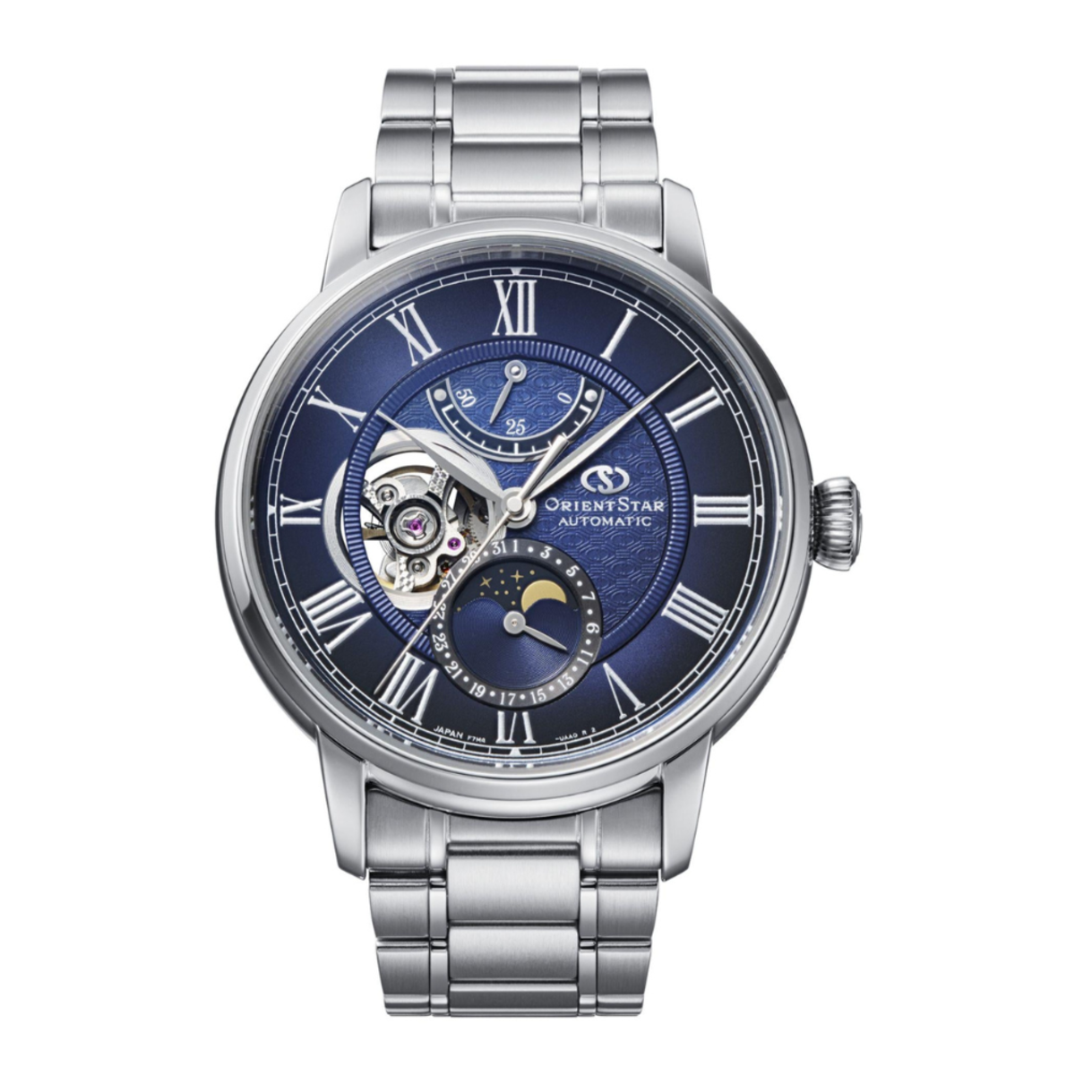 Orient Star Classic M45 Mechanical Moon Phase Watch RE-BT0006L