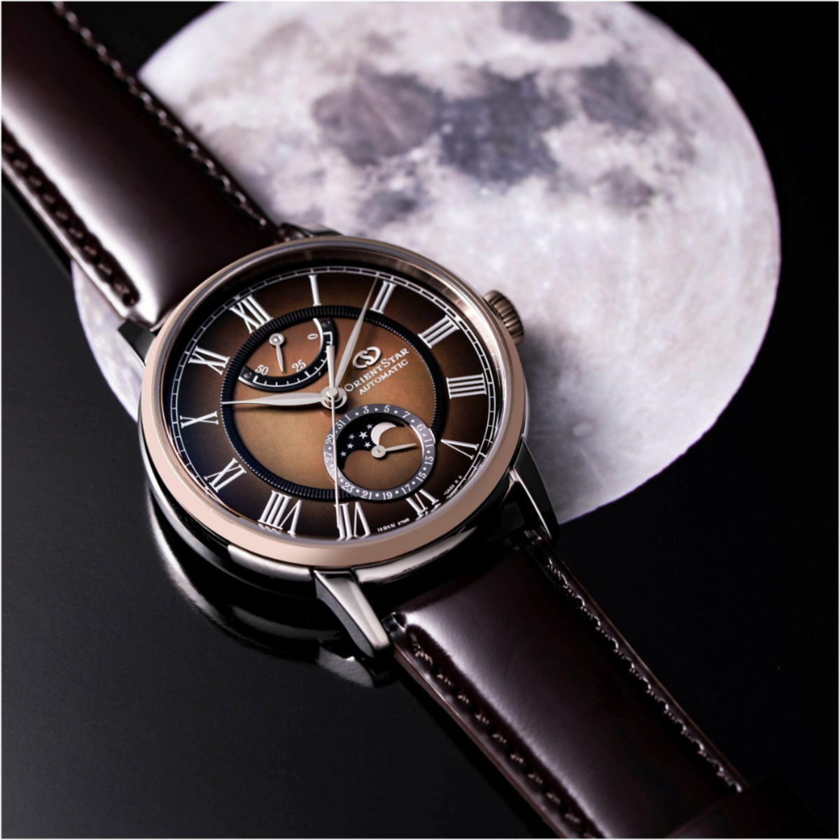 Orient Star M45 F7 Mechanical Moon Phase Autumn Breeze Limited Edition RE-AY0121A