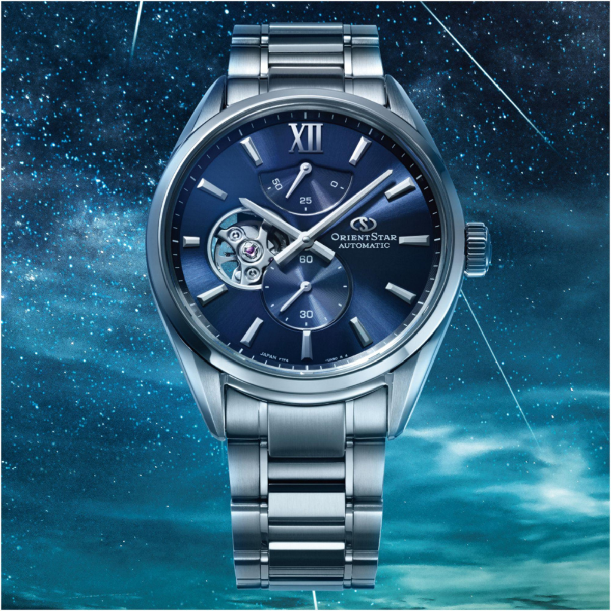 Orient Star M34 F7 Semi-Skeleton Automatic Watch RE-BY0010L