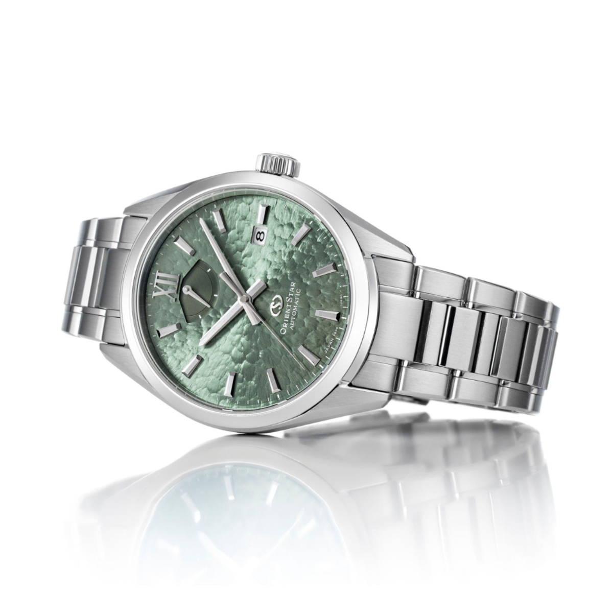 Orient Star M34 F8 Date Viridian Starfall Automatic Watch RE-BX0006E