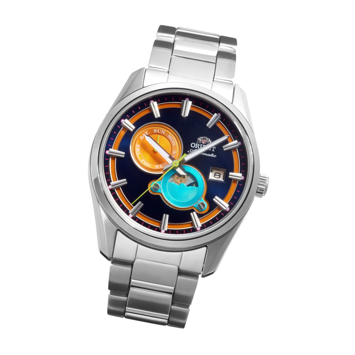 Orient Stretto Sun and Moon  RA-AK0316L Automatic Watch