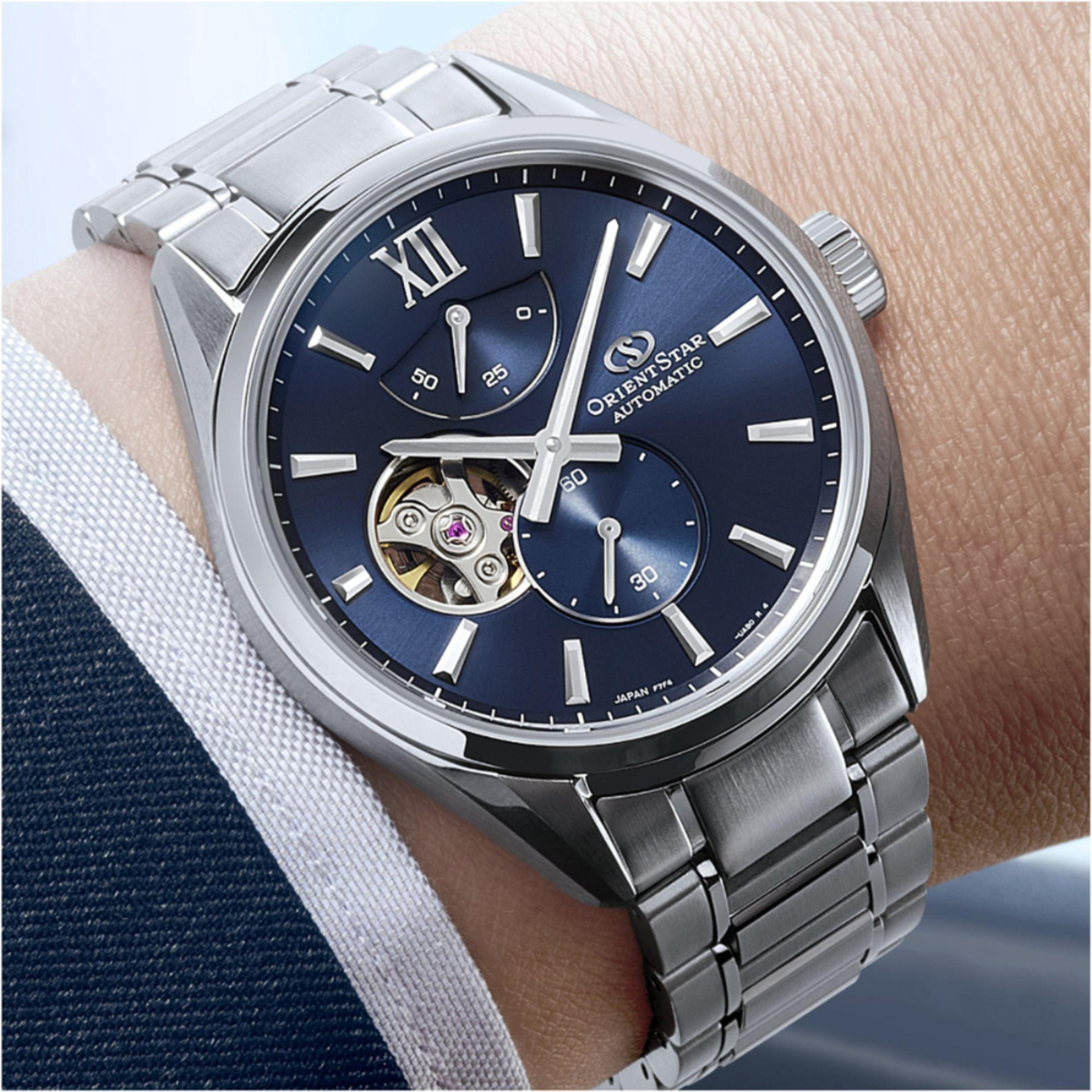 Orient Star M34 F7 Semi-Skeleton Automatic Watch RE-BY0010L