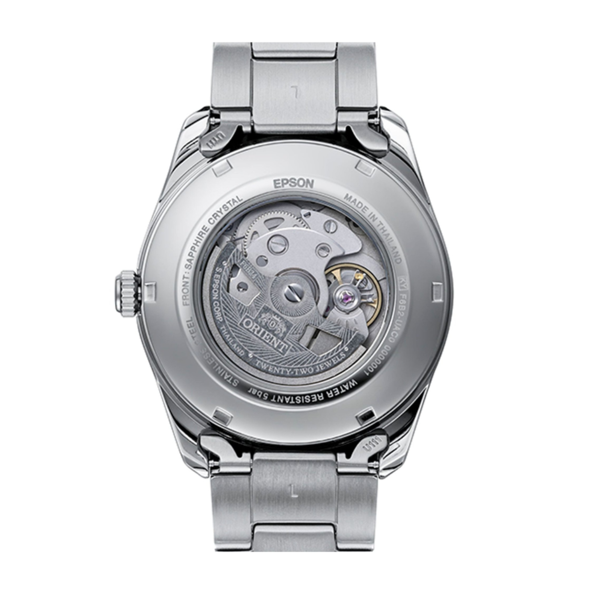 Orient Contemporary Stretto Sun and Moon Automatic Green Dial Men's Watch RA-AK0314E