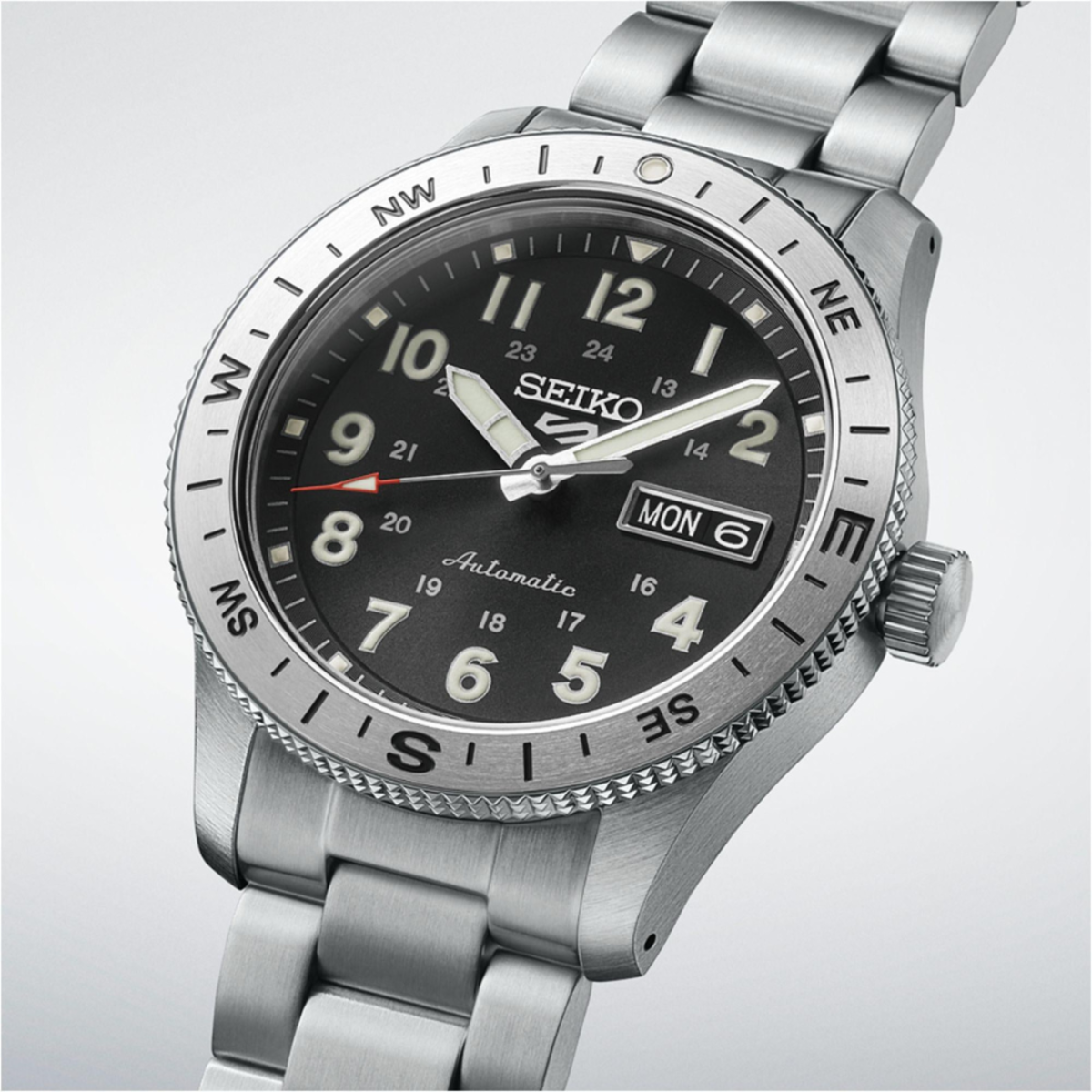 Seiko 5 Sports Field Series HDB006K1 "Camo Black" Automatic Men's Watch
