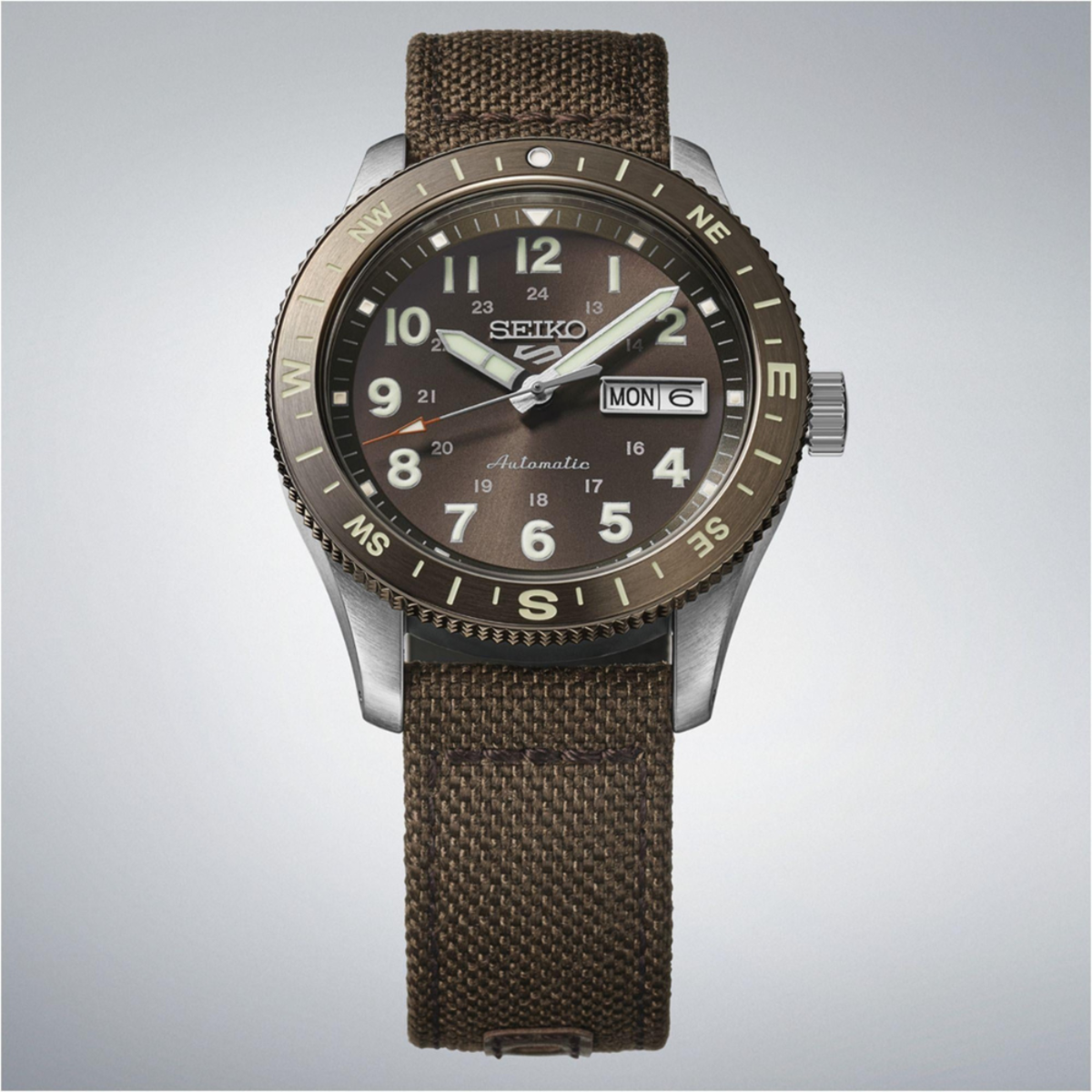 Seiko 5 Sports Field Series HDB009K1 Earth Brown Automatic Men's Watch