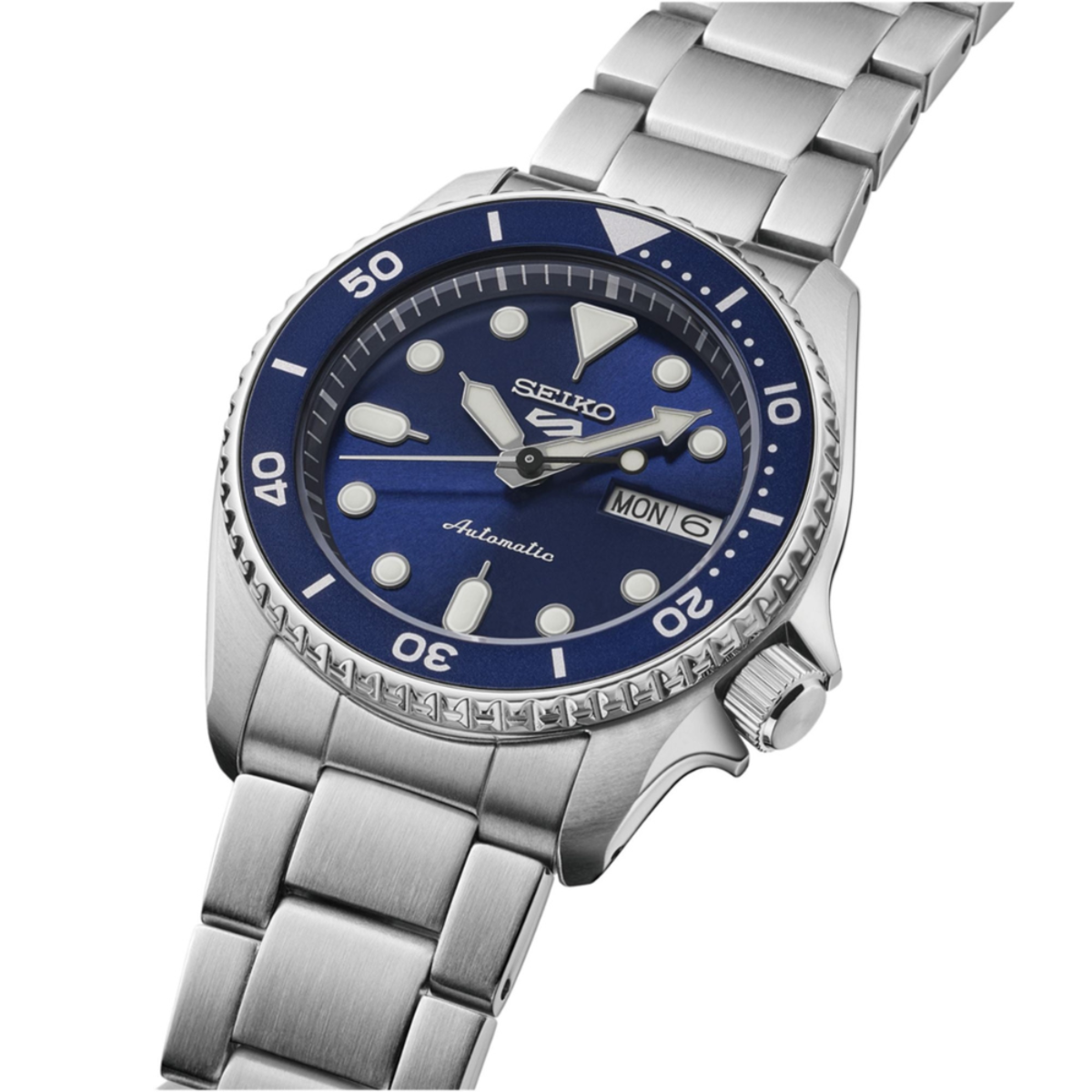 Seiko SKX 5 Sports Style SRPL77K1 SRPL77 | "Street Denim" Automatic Watch