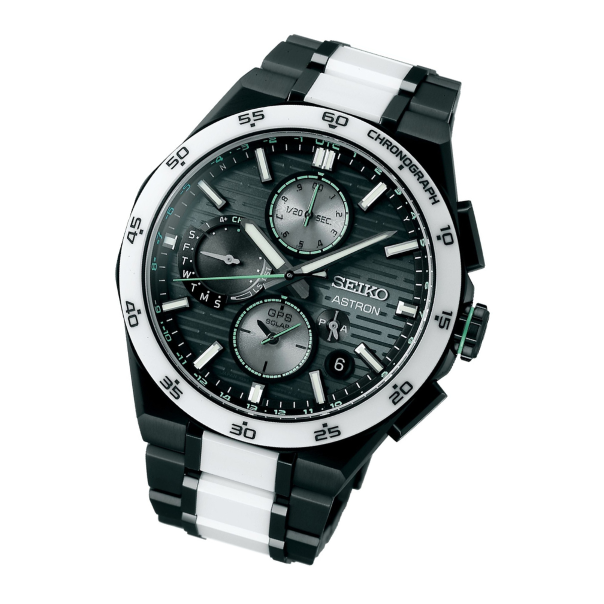 Seiko SSH185J1 Astron GPS Limited Edition Dual Time  Watch