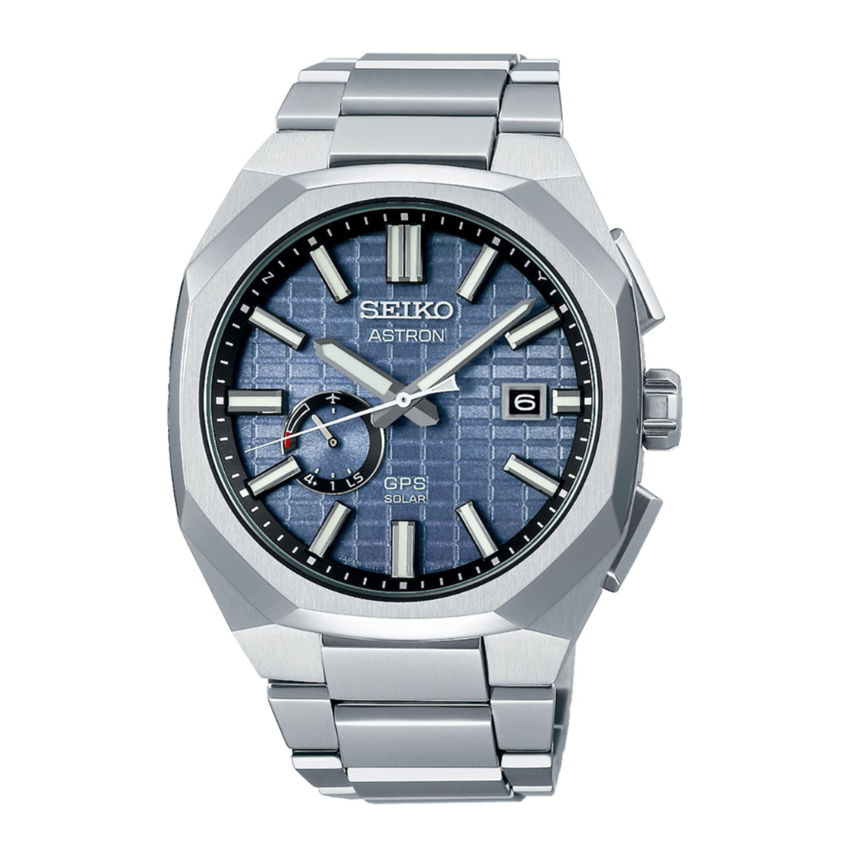 Seiko Astron GPS Solar "New Future" Hexagon Titanium Watch SSJ013J1