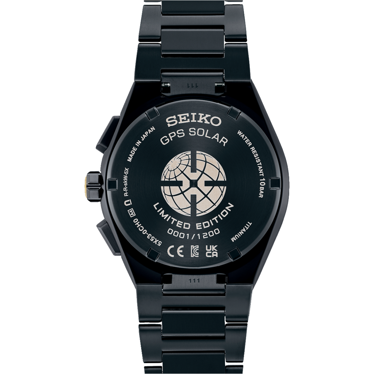 Seiko Astron GPS Solar Dual Time Limited Edition Titanium SSH145J1