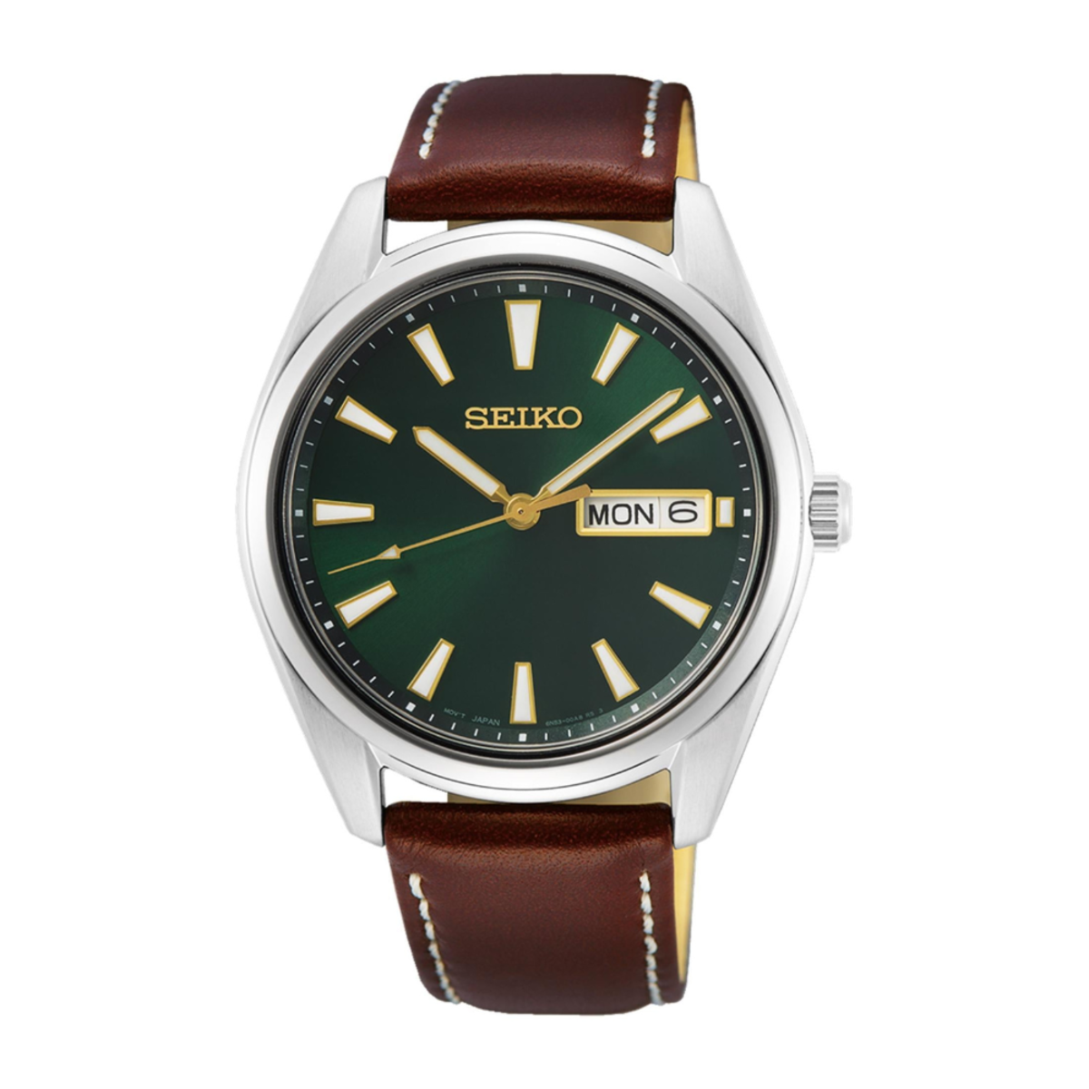 Seiko Conceptual Men’s Quartz Leather SUR449P1 Watch