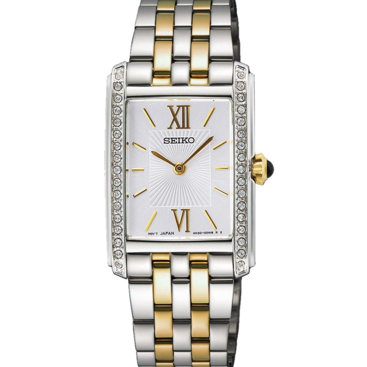 Seiko Essentials Women's Crystal Accent Watch SWR093P1