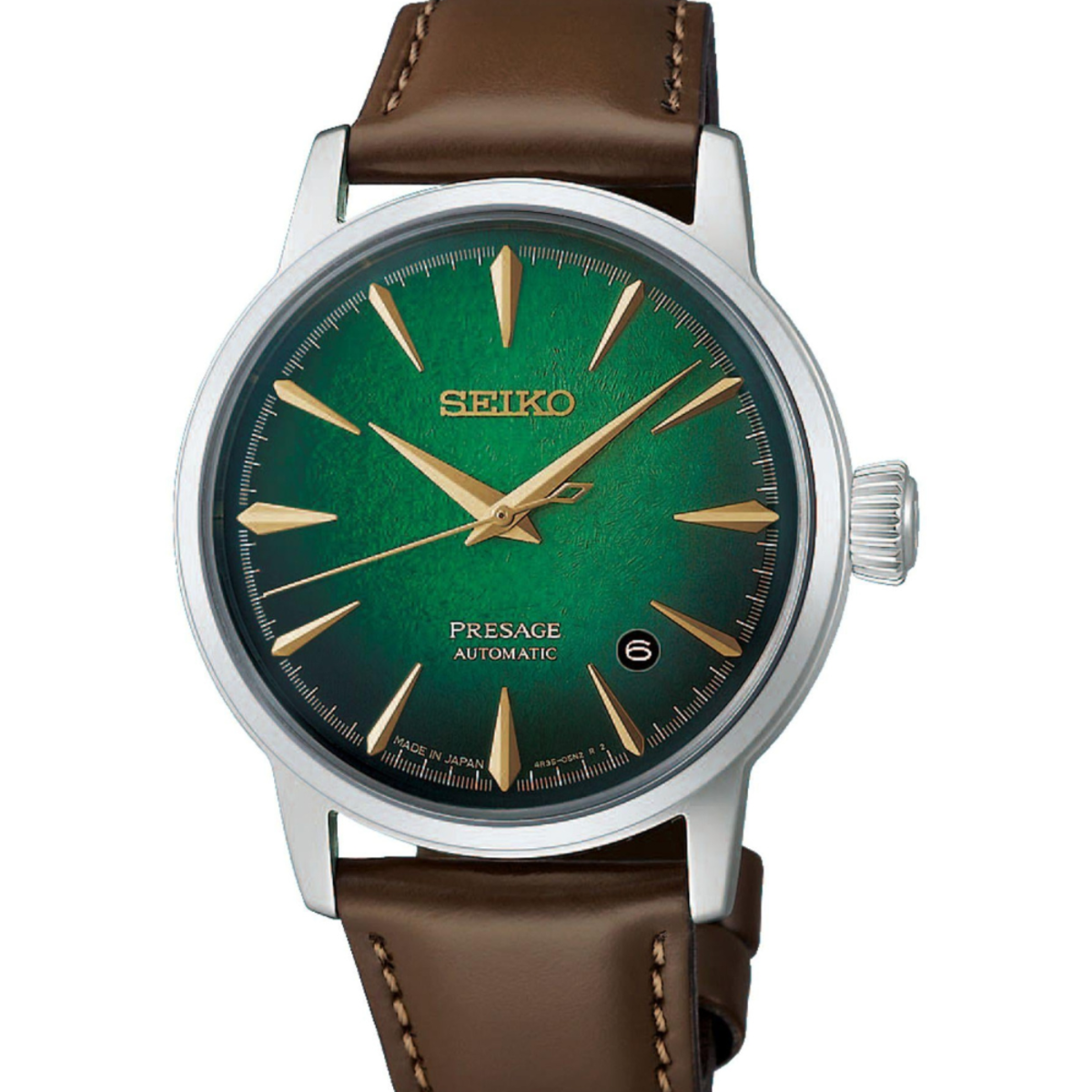 Seiko Presage Cocktail Time Emerald Mist Automatic Watch HCB002J1